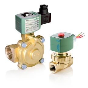 ASCO   Series 220 Steam and Hot Water Solenoid Valves