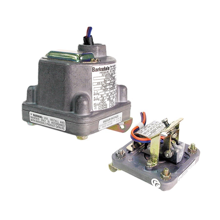 Barksdale D2H Series   MECHANICAL PRESSURE SWITCHES