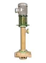 Fybroc 1.5x3x10 Series 5530 Dry Pit Vertical Sump Pump