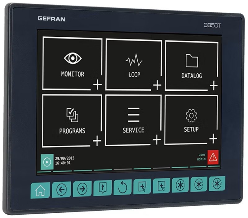 Gefran 3850T-PS-04-00-01-GL-GV-00-00-0-0  CONTROLLERS AND PROGRAMMERS