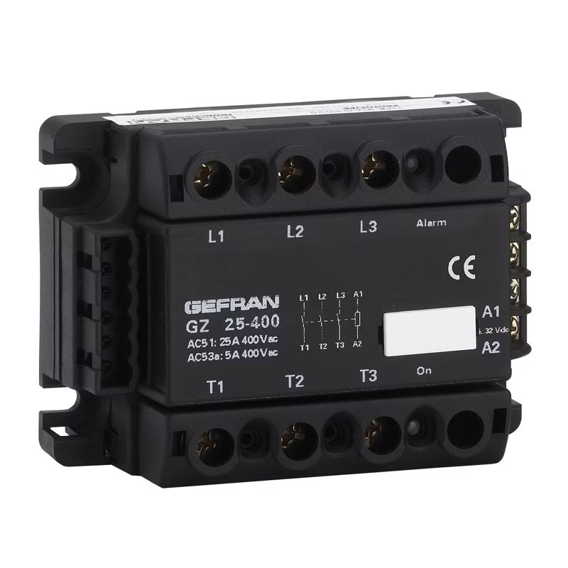 Gefran GZ 25  SOLID STATE RELAYS WITH/WITHOUT HEATSINK