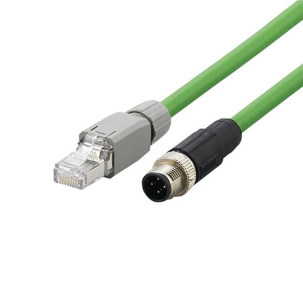 IFM   Connection cable E18422 RJ45 to M12 Jumper 5m PUR