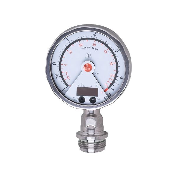 IFM   Flush pressure sensor with analogue display PG2795 PG-004-REA01-MFRKG/US/ /P