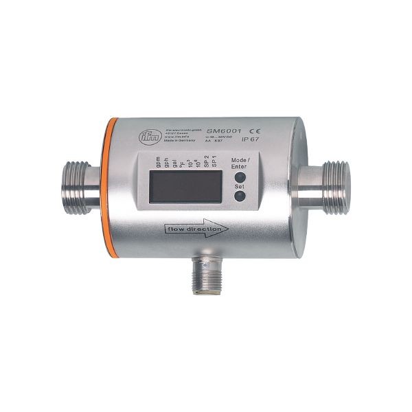 IFM   Magnetic-inductive flow meter SM6001 SMR12GGXFRKG/US-100