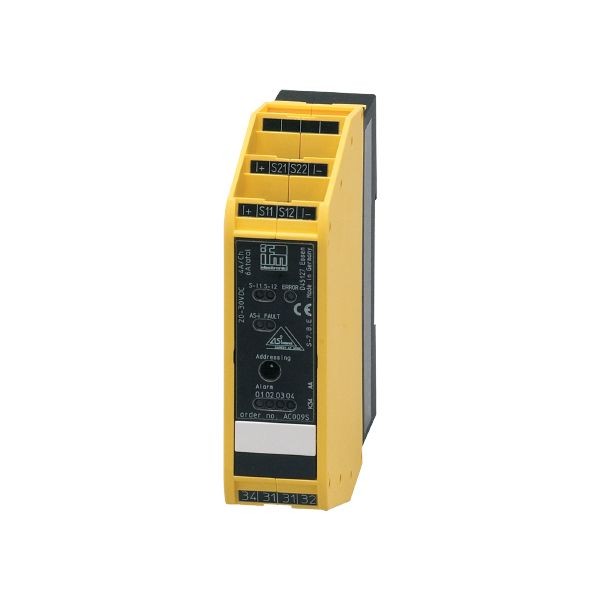 IFM   Safe AS-Interface control cabinet module AC009S SmartLine SafetyModul