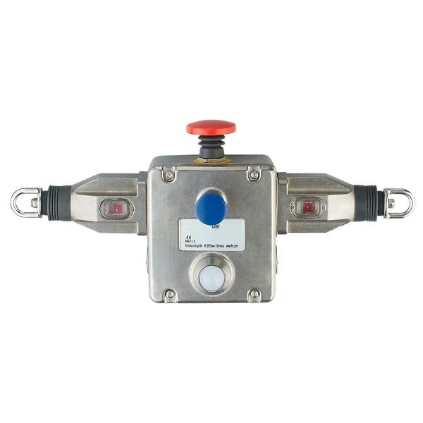 IFM   Safety rope emergency stop switch ZB0075 Rope E-stop Switch DH, 24 V DC, Inox