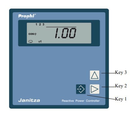 Janitza   12R-52.08.003 Reactive Power Control Relay With Lcd Display