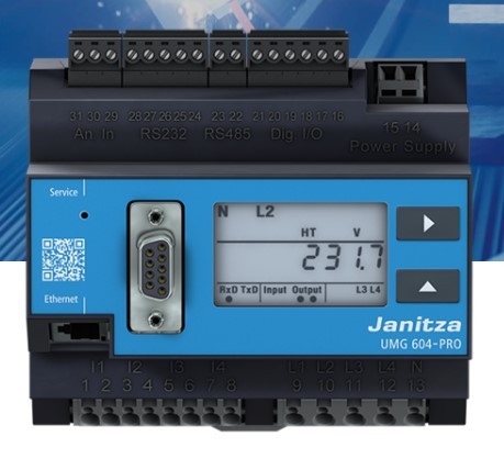 Janitza   UMG 604 E-PRO 230V (UL) Power Analyzer