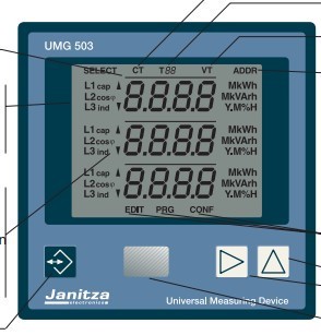 Janitza   UMG503 Energy Analyzer
