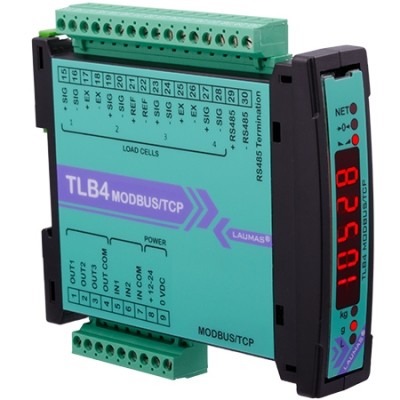 Laumas TLB4 MODBUS/TCP  DIGITAL WEIGHT TRANSMITTER