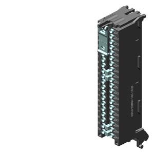 Siemens 6ES7592-1BM00-0XB0  SIMATIC S7-1500, Front connector in push-in design, 40-pole, for 35 mm wide modules incl. 4 potential bridges and cable ties