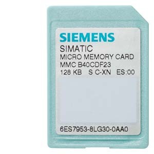 Siemens  6ES7953-8LL31-0AA0  MMC 2MB micro memory card, 2 MB